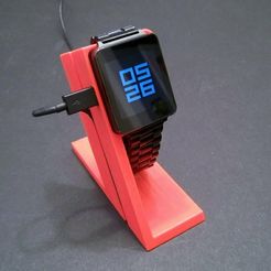 01-20151027_172625.jpg Free 3D file LG G Watch Charging Stand・3D printing design to download