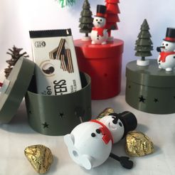 IMG_7350.jpg Fichier STL Boîte-cadeau pour la décoration de bonbons de Noël・Modèle à imprimer en 3D à télécharger, thayas