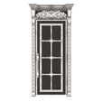 Wireframe-7.jpg Carved Door Classic 01102 White