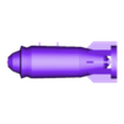 FAB-500 M-54 v5.stl FAB-500 M54 bomb, 1/72 scale