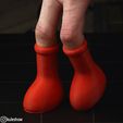 IMG_2941.jpg Файл STL Мини большие красные сапоги・3D-печатный дизайн для загрузки