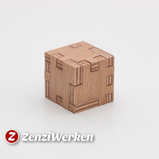 GrblGrus's Cube Puzzle cnc/laser 3D model