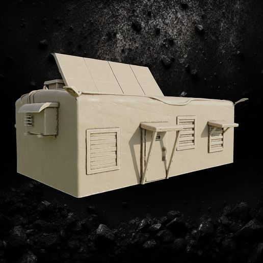 STL file Outpost Sentry Tower 🎲 ・3D printing template to download・Cults