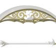Bow-of-Light-and-Arrow.png LINK Bow of Light STL FILES [Legend of Zelda: Breath of the Wild]