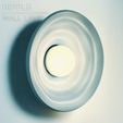 RIPPLE_wall-light_blue-side.jpg RIPPLE  |  Wall Lamp
