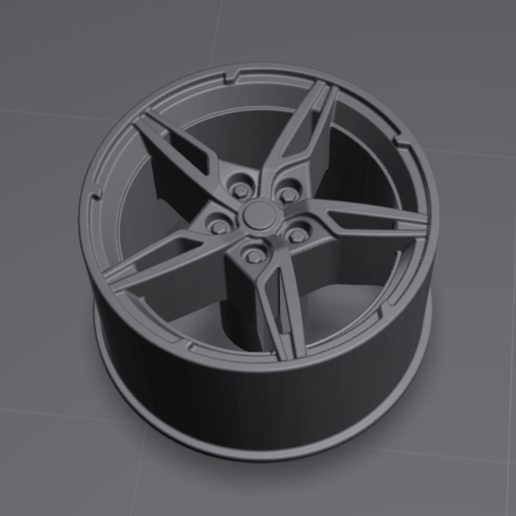 2020 Corvette 3D model preview