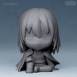 Howl01b.png Howl Moving Castle Chibi Easy to Print Nendoroid Style