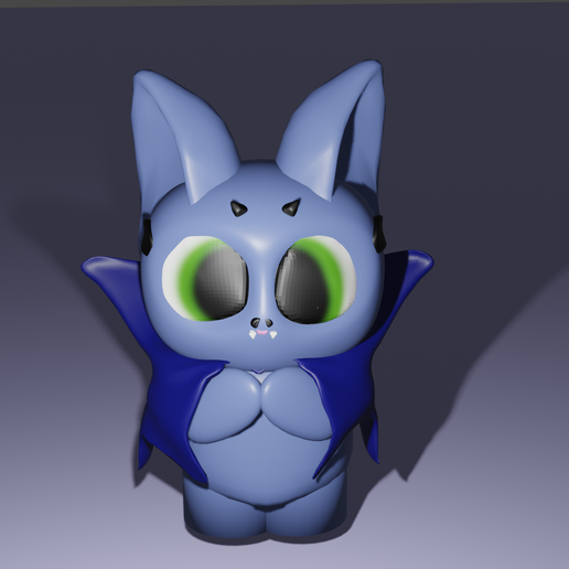 vampire cute 3D model