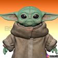 10.jpg Yoda Baby - Mandalorian Star wars - High quality