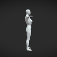 2.png Female Body Base Mesh T-Pose