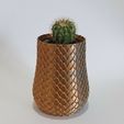 IMG20230907103348.jpg Dragon Scale Planter / Aluminum Can Planter / Vase Mode / Functional Vase