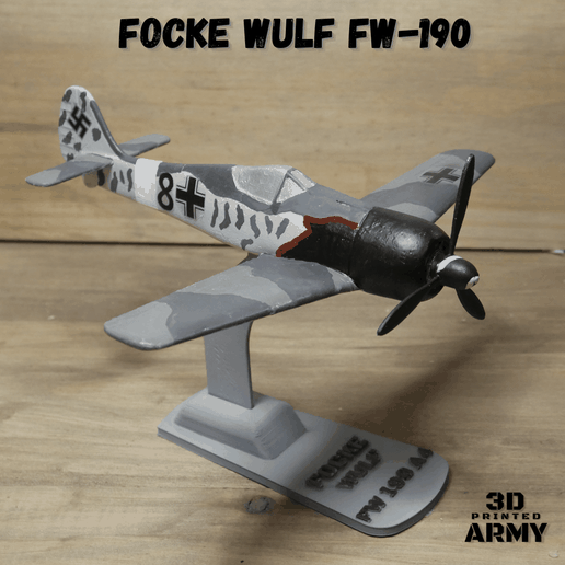 Focke Wulf FW-190 A4 3D model