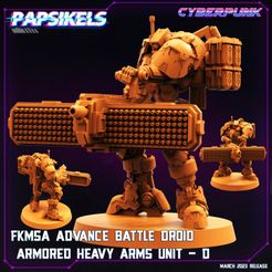 720X720-fkmsa-advance-battle-droid-armored-heavyarms-unit-d.jpg Fichier 3D FKMSA ADVANCE BATTLE DROID ARMORED HEAVYARMS UNIT - D・Plan pour imprimante 3D à télécharger