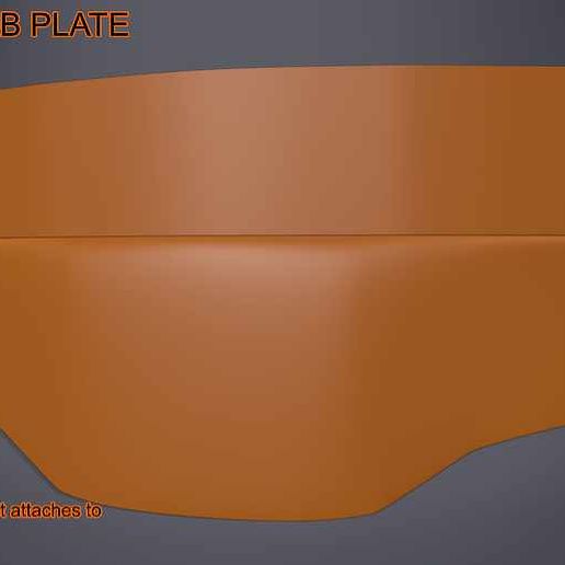 Female Ab Armor [BK/KR] 3D model