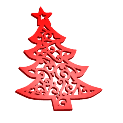 Näyttökuva-2021-11-22-215226.png Télécharger le fichier STL Décoration murale en forme d'arbre de Noël • Objet pour imprimante 3D, Printerboy