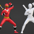 13.png Red Aquitian Ranger - Mighty Morphin Alien Rangers
