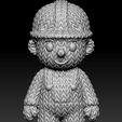 SS-2.png Cute Construction Worker Boy – Knitted – Crochet