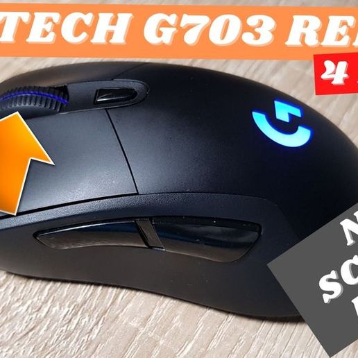 Archivo STL gratis Reparación del eje roto de Logitech G703・Modelo ...
