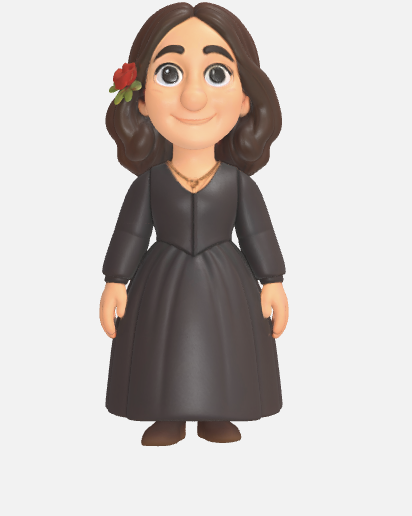 George Sand 3D model