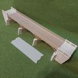 H0-Wooden-arch-road-bridge-picture1.jpg [ZM H0 scale] Wooden arch road bridge (FDM)