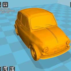 fiat4.png STL file Keychain Fiat 500・3D printing model to download, parizot