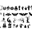 assembly5.png HALLOWEEN WALL ART (1) - PACK of 58 models