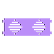 nanoraspicadev2-nanocabv2_back_for_speackers.stl Nano Raspicade V2 for B+ and Pi2
