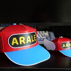 ARALE.jpg Arale hat & Arale hat