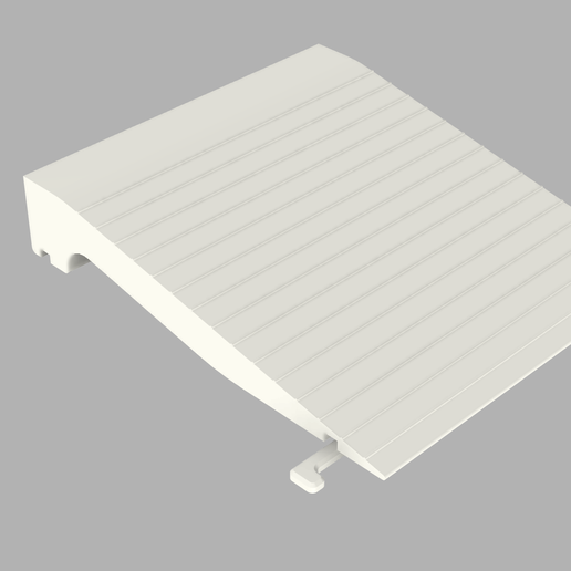 Robot Vacuum Ramp MK2 – Rug & Threshold Bridge | Anti-Stuck Ramp for Roomba, Roborock, Shark, Etc