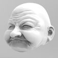 old_woman_2.jpg 3D Model of a kind grandma's head for 3D printing