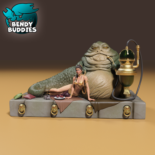  Prinzessin Leia And Jabba Star Wars Character Imperial Senate 