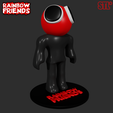 33333.png RED FROM ROBLOX RAINBOW FRIENDS | 3D FAN ART