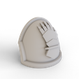 Iron-Hands-Flat-1.png Shoulder Pad for Phobos Armour (Iron Hands)