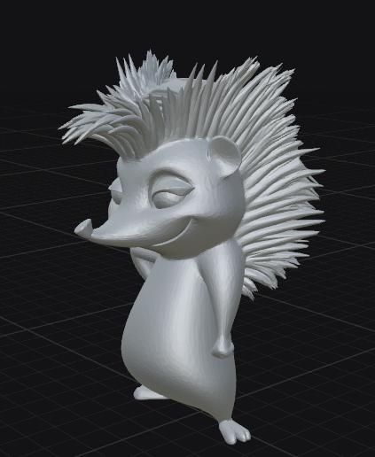 The hedgehog from the movie *Ferdinand*