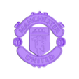 Manchester_united_logo_200x204x9mm.stl Modèle d'impression 3D du logo de Manchester United