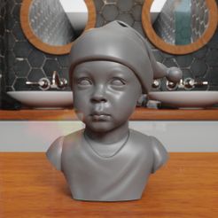 8.jpg Fichier STL Bébé de Noël・Modèle pour impression 3D à télécharger