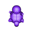 Squirtle.stl Pokemon starter first generation pack