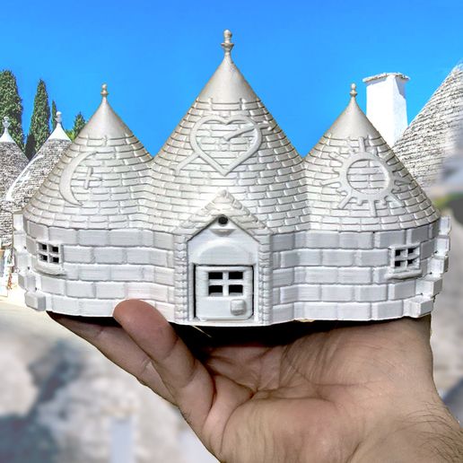 🇮🇹 Trullo・ STL File for ・Cults