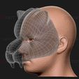 z8b.jpg STL file Squid Game Mask - Vip Tiger Mask Cosplay 3D print model・3D printable design to download