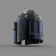 0_33.jpg Star Wars The Mandalorian Damaged Helmet 3D print model Cosplay