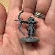 IMG_0874.jpg Dragonborn Ranger - Heroic Scaled 3D Printable Miniature