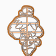FTTEWT.png Free STL file ISABELLE 2 - COOKIE CUTTER / ANIMAL CROSSING・Template to download and 3D print