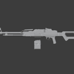 b1.png Datei 3D UKM-2000P - Maschinengewehr der polnischen Armee・Design für 3D-Drucker zum herunterladen, Scale23