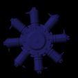 r1.jpg Rotary engine Gnome Monosoupape French 3D print ready