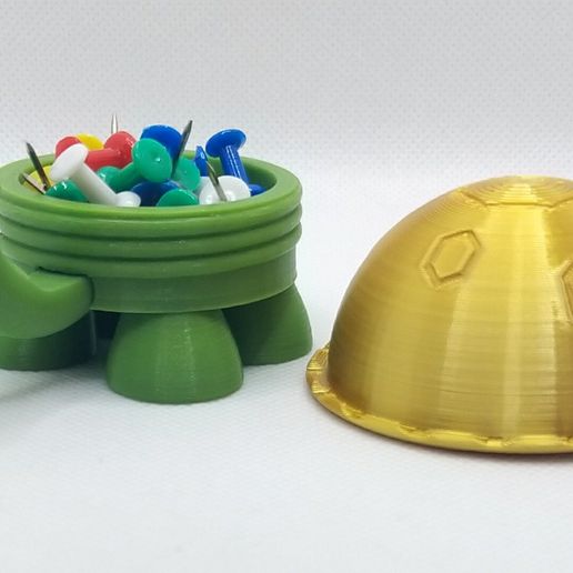 🐢 A cute turtle box・ STL File for ・Cults