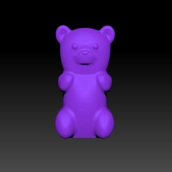 OSO-GOMA.jpg Archivo STL gummy bear - MOLD BATH BOMB, SOLID SHAMPOO・Modelo de impresora 3D para descargar