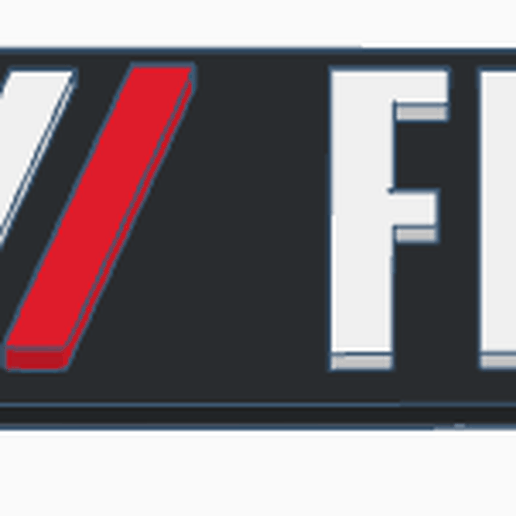 Key ring FIAT insignia new and old 3D model