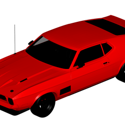 Ford-Mustang-1971.png Файл 3D Ford Mustang 1971・Шаблон для 3D-печати для загрузки, printablemodel
