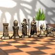 chess_9.png Juego de ajedrez medieval de fantasía