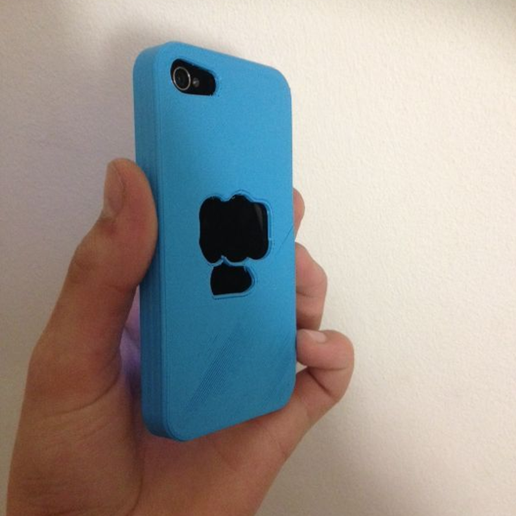 Pewdiepie Bro fist iPhone4/4s case - 3D model önizlemesi